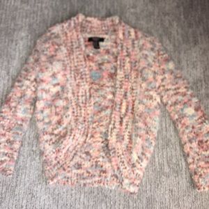 Girls splotchy sweater/cardigan